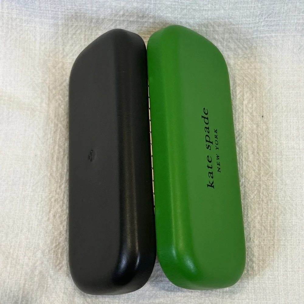 Authentic‎ Kate Spade Glasses Hard Case Green Gray, Case Only